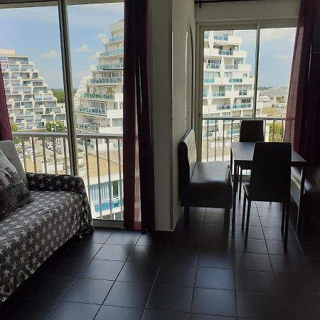 Grand studio avec vue mer à la Grande Motte - CLIM WIFI Extérieur photo